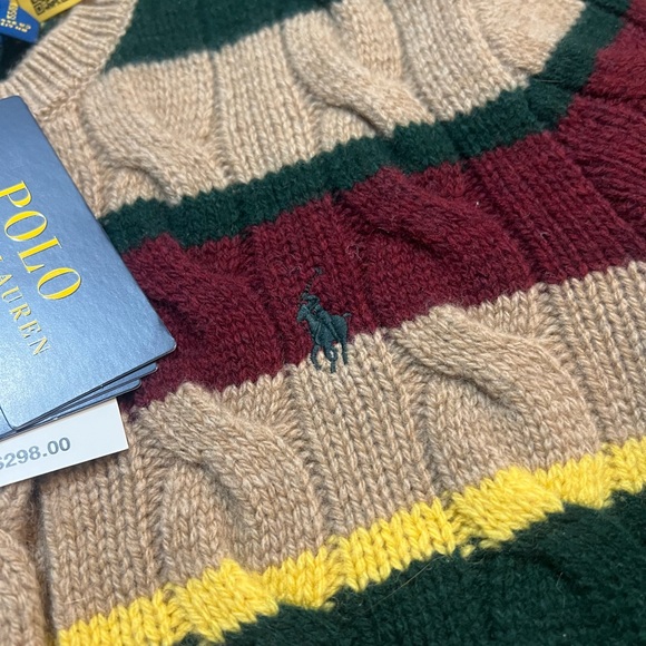 Polo Ralph Lauren Cable Knit Cardigan Sweater - NWT - XS - Picture 6 of 7